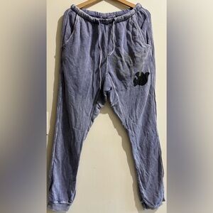 Freecity Men's Joggers in Gray with Black Logo